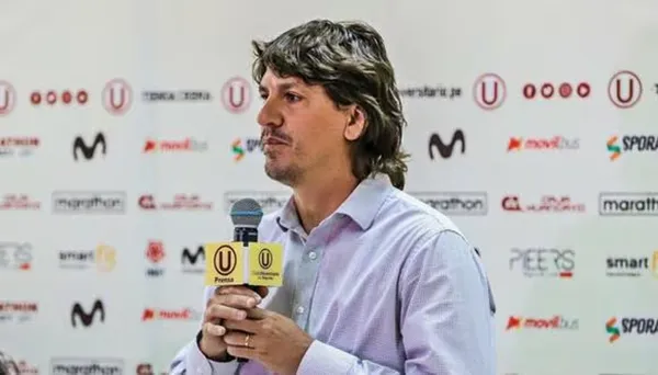 Jean Ferrari culpa al arbitraje por la derrota de Universitario ante ADT