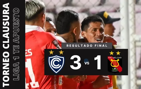 El clásico del sur se quedó en el Cusco: Cienciano venció a Melgar por el Torneo Clausura – VIDEO