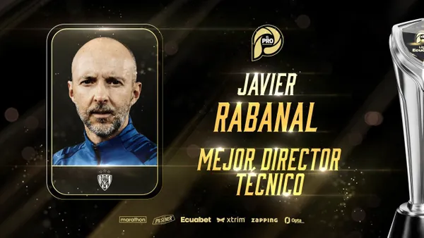 Motivación extra: Javier Rabanal fue elegido mejor DT de la Liga Pro de Ecuador 2025