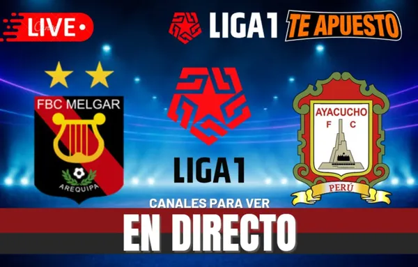 Melgar vs. Ayacucho FC EN VIVO HOY desde Arequipa con el debut de Juan Reynoso en el Torneo Clausura 2025