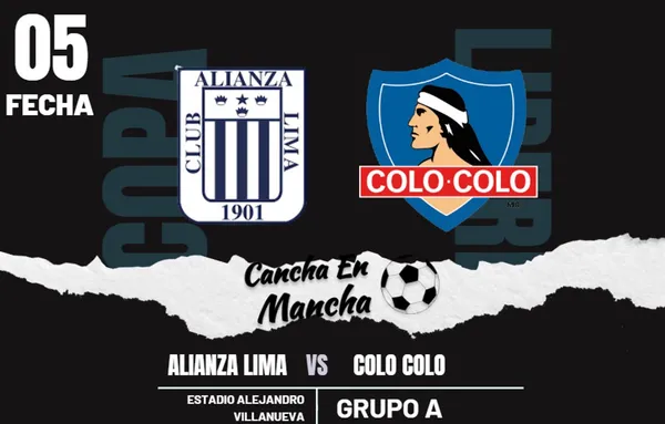 ¿A qué hora juegan Alianza Lima vs. Colo Colo? Dónde ver el encuentro por la Copa Libertadores 2024.