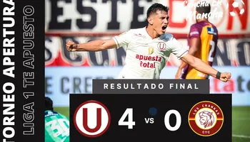 El TÍTULO se pintó de CREMA: Universitario goleó a Los Chankas y es el CAMPEÓN del Torneo Apertura