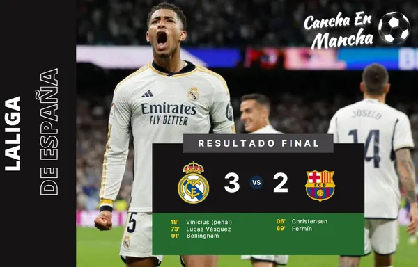 VIDEO RESUMEN: Real Madrid cada vez más cerca del título de LaLiga tras vencer al Barcelona