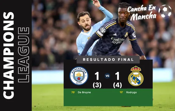 VIDEO RESUMEN: Real Madrid a semis de la Champions League tras eliminar al Mancherter City