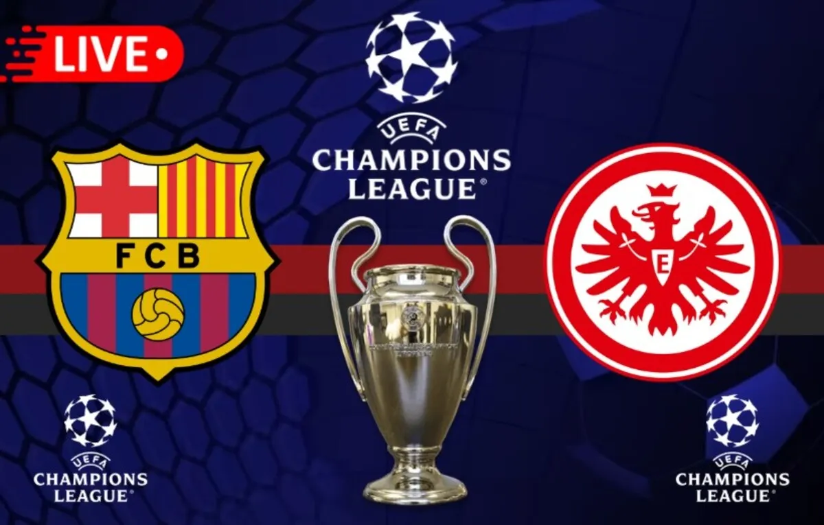 Barcelona vs Frankfurt UEFA Champions League 2025/26