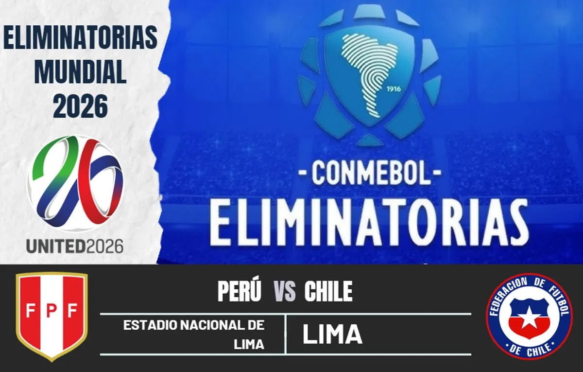 Peru vs Chile por eliminatorias 2026