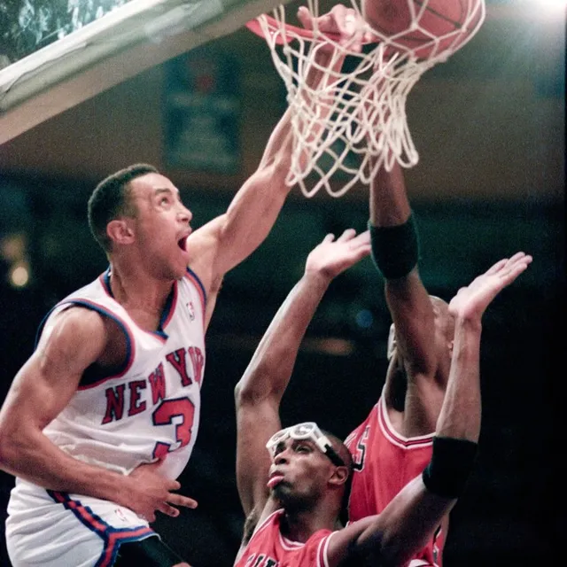 John Starks en el Madison Square Garden