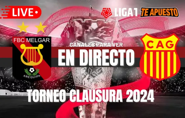 Melgar vs. Atlético Grau EN VIVO: Horarios, pronósticos y canales para ver el Torneo Clausura 2024