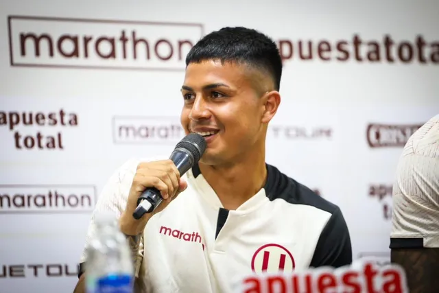 Presentación de Jairo Concha como refuerzo 2024 &#8211; Fuente: Universitario