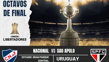 Nacional vs. Sao Paulo EN VIVO: Horarios, pronósticos y canales para ver la Copa Libertadores