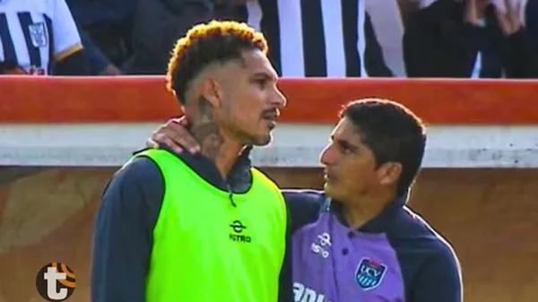 Vergüenza total: Paolo Guerrero se negó a ingresar en en el choque entre Vallejo vs. Alianza Lima – VIDEO
