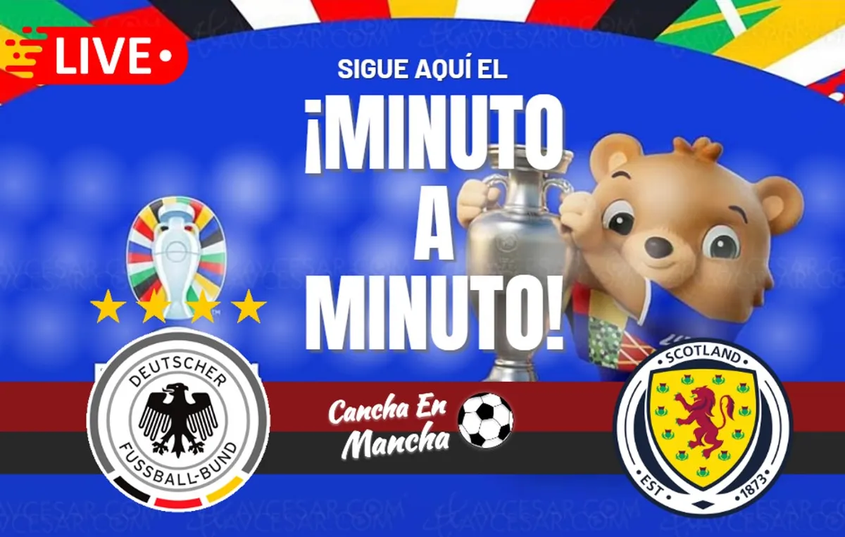 Alemania vs. Escocia EN VIVO y EN DIRECTO: Sigue el minuto a minuto del partido inaugural de la Eurocopa 2024
