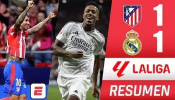 Real madrid y Atlético de Madrid igualaron 1-1 en el Derbi Madrileño por LaLiga 2024-25 – VIDEO