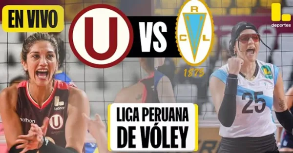 Universitario vs Regatas Liga Peruana de Vóley 2025