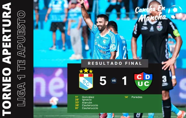 VIDEO RESUMEN: Sporting Cristal volvió  a la cima del Torneo Apertura tras arrollar a Unión Comercio