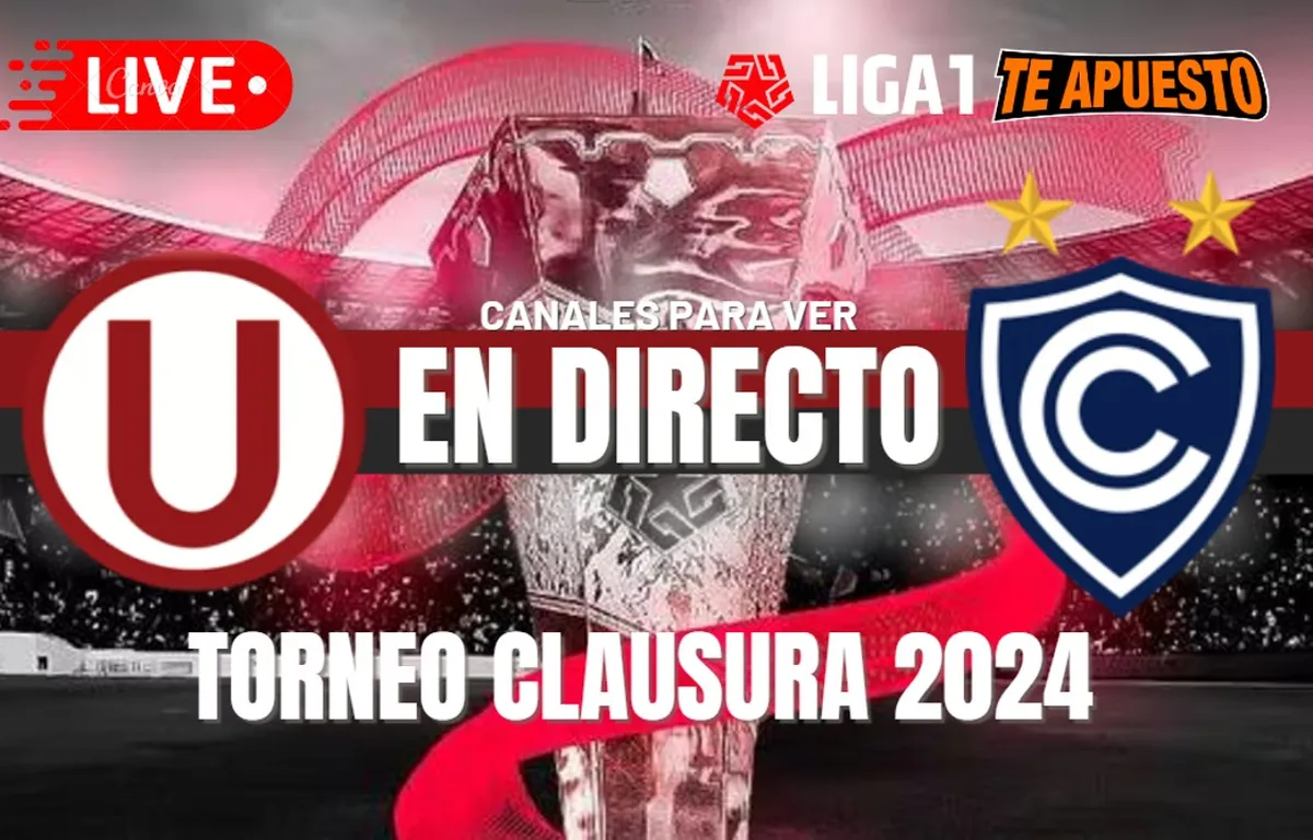 Universitario vs Cienciano por Torneo Clausura 2024