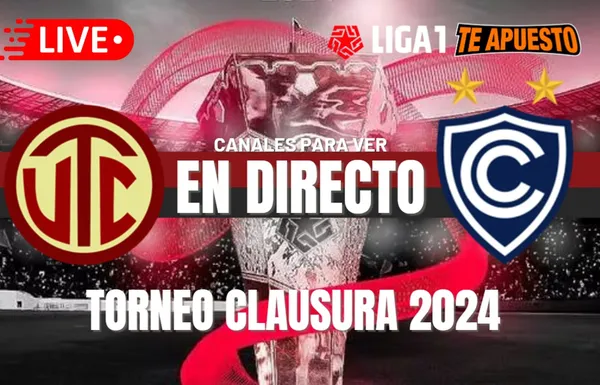 UTC vs. Cienciano EN VIVO: Horarios y canales para ver el debut de Cueva en el Torneo Clausura