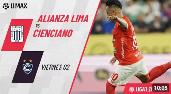 Alianza Lima vs Cienciano Torneo Apertura 2025