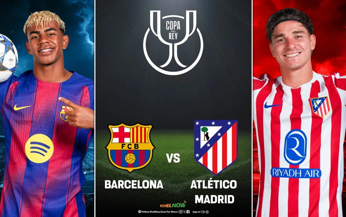 Barcelona vs Atlético de Madrid Copa del Rey 2025-26