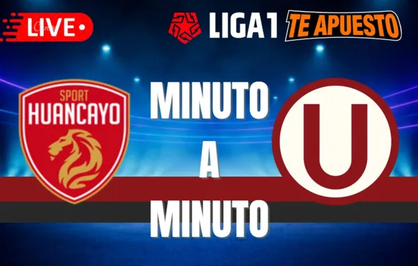 Universitario vs. Sport Huancayo EN VIVO y EN DIRECTO minuto a minuto por el Torneo Clausura 2025