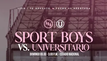 Sport Boys vs Universitario 2025