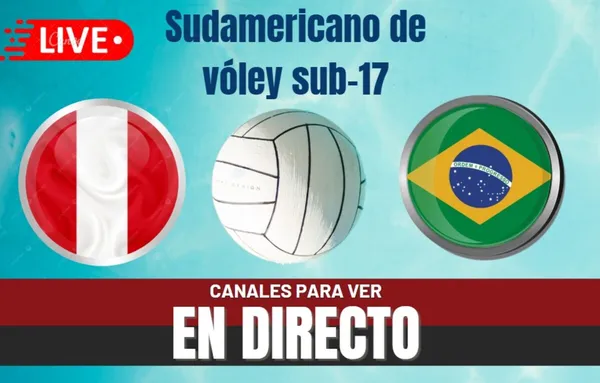 Perú vs. Brasil EN VIVO y EN DIRECTO por la semifinal del Sudamericano Sub 17 de vóley 2025
