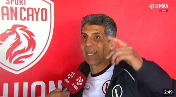 “Hay una consigna para bajar a la ‘U’”: Álvaro Barco arremete contra la Liga 1 tras el empate con Sport Huancayo – VIDEO