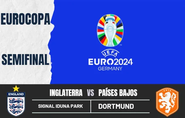 ¿A qué hora juegan Inglaterra vs. Países Bajos por la semifinal de la Eurocopa?: Canales para ver el encuentro