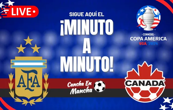 Argentina vs. Canadá EN VIVO y EN DIRECTO: Sigue el minuto a minuto de la semifinal de la Copa América