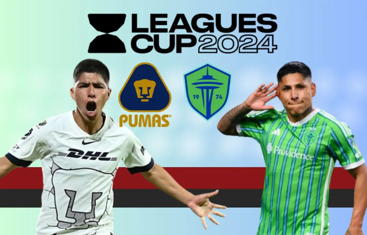 Pumas vs. Seattle Sounders EN VIVO: Hora y canal para ver a Piero Quispe y Ruidíaz por la Leagues Cup 2024