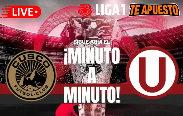 Universitario vs. Cusco FC EN VIVO y EN DIRECTO: Sigue el minuto a minuto del Torneo Clausura