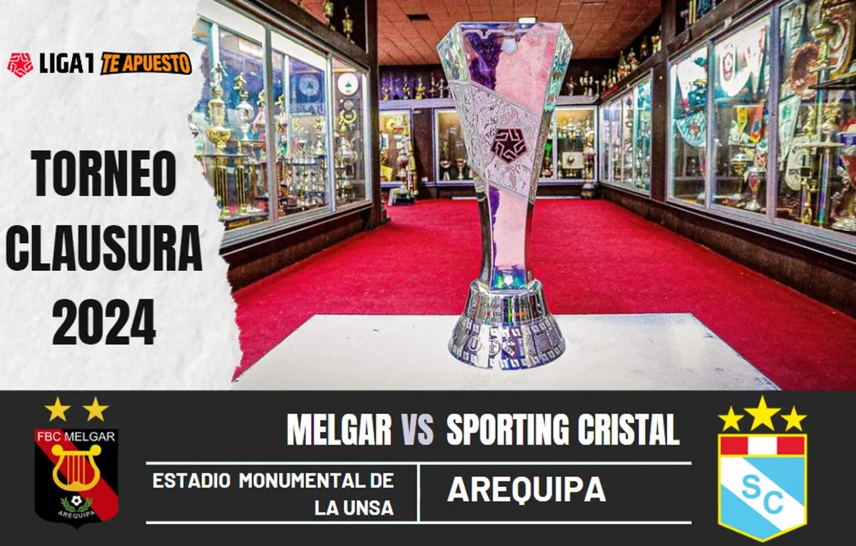 ¿A qué hora juegan Sporting Cristal vs. Melgar y dónde ver el encuentro por el Torneo Clausura?
