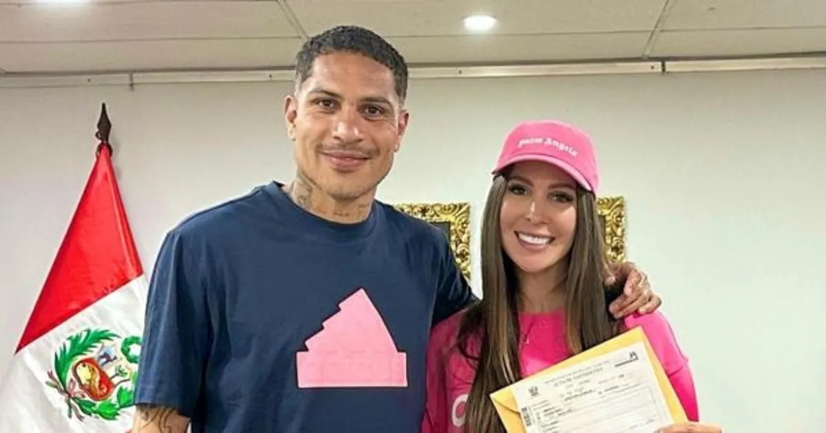 Paolo Guerrero y Ana Paula Consorte celebran su matrimonio civil en Brasil