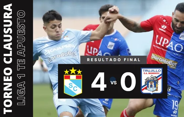 Sporting Cristal aplastó a Carlos Manucci por la fecha 5 del Torneo Clausura – VIDEO