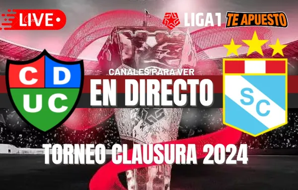 Unión Comercio vs Sporting Cristal por el Torneo Clausura 2024