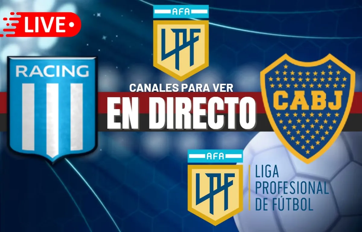 Racing Club vs. Boca Juniors EN VIVO: Horarios y canales para ver el duelo por la Liga Argentina