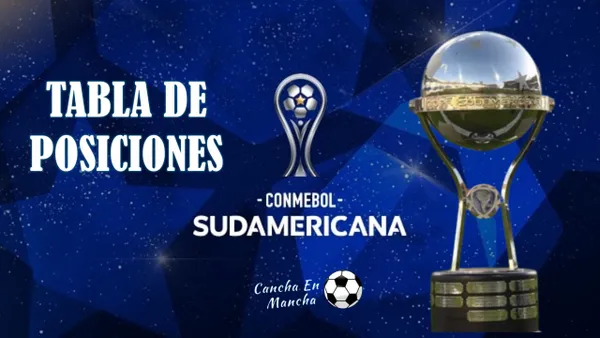 Tabla de posiciones tras cumplirse la primera fecha de la Fase de Grupos de la Copa Sudamericana