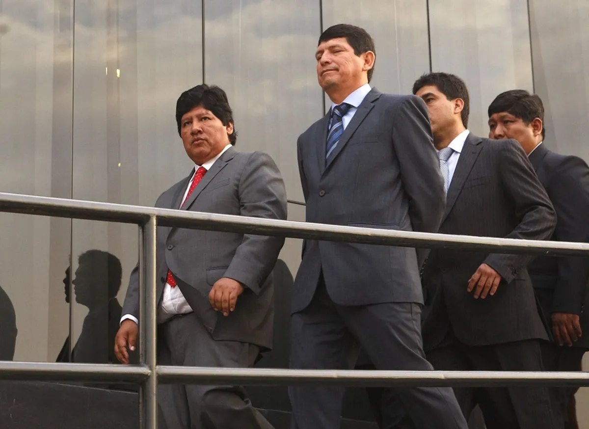 Edwin Oviedo y Agustín Lozano