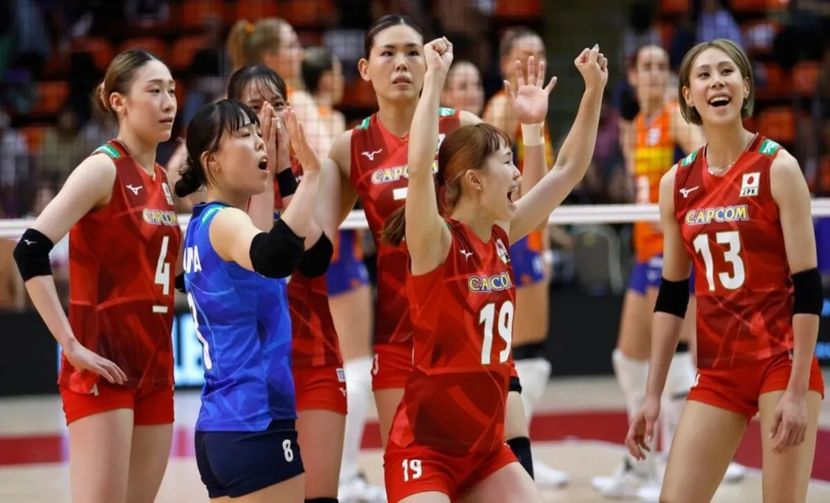 Japón vs Turquía Mundial de vóley 2025
