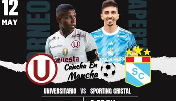 Universitario vs. Sporting Cristal EN VIVO y EN DIRECTO: Sigue el minuto a minuto del encuentro por el Torneo Apertura