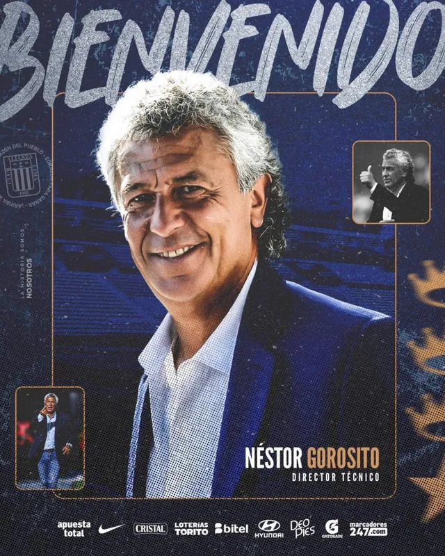 Néstor Gorosito &#8211; Foto: Alianza Lima