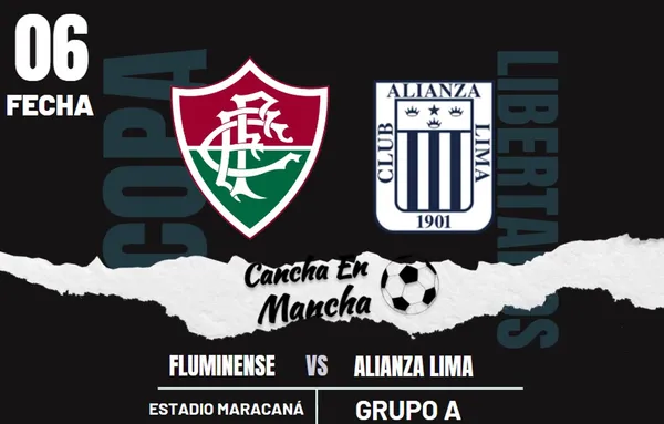 ¿A qué hora juegan Alianza Lima vs. Fluminense? Dónde ver el duelo por la Copa Libertadores