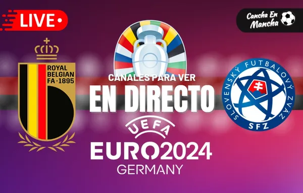 Bélgica vs. Eslovaquia EN VIVO y EN DIRECTO: Horarios y dónde ver el encuentro por la Eurocopa 2024