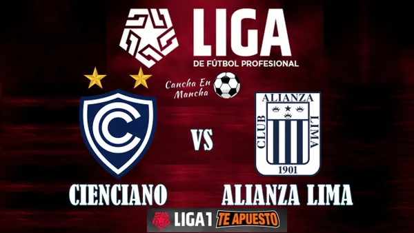 EN VIVO, Cienciano vs. Alianza Lima vía Liga 1 MAX por el Torneo Apertura