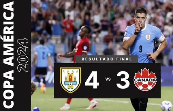 Uruguay se quedó con el tercer lugar de la Copa América tras vencer a Canadá – VIDEO