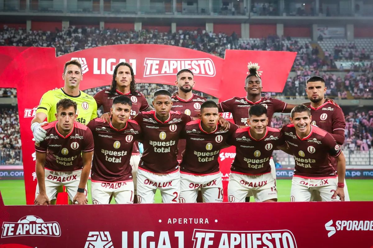 Alineaciones confirmadas de Universitario y Unión Comercio para el encuentro por el Torneo Apertura 2024