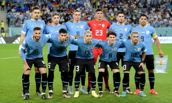 Selección de Uruguay que participa en las Eliminatorias al mundial 2026