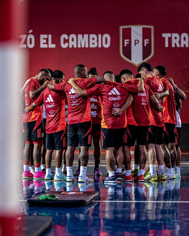 Selección Peruana Sub-23 que participa en el Preolímpico &#8211; Fuente: FPF