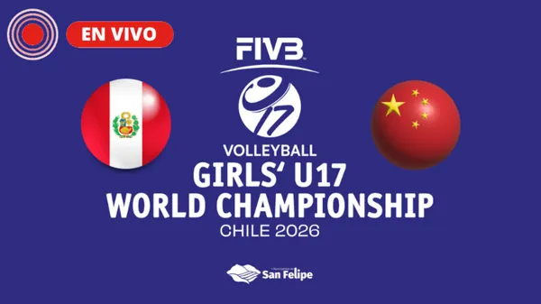Perú vs. China EN VIVO: ¿cuándo, a qué hora y dónde ver la fecha 5 del Mundial de Vóley sub 17 2026?