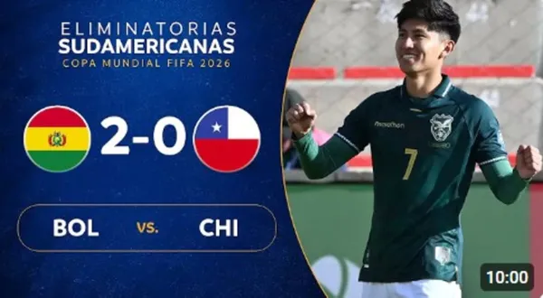 Bolivia vs Chile Eliminatorias al Mundial 2026